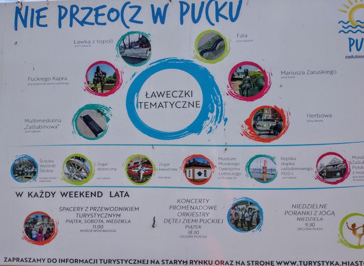 Apartament Morskie Trawy Puck Zewnętrze zdjęcie